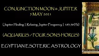 CONJUNCTION MOON amp JUPITER Jupiter Healing  Relaxing Music with Jupiter Frequency  18358 Hz [upl. by Leyes]