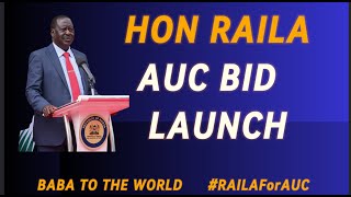 LIVE 🔴 RAILA AUC OFFICIAL LAUNCH STATE HOUSE BY PRESIDENT RUTO [upl. by Ifen]