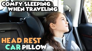 Car Seat Headrest Pillow For Kids and Adults [upl. by Jerroll853]