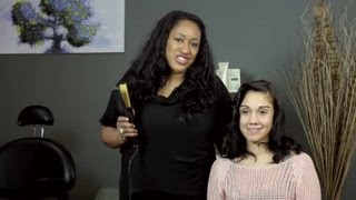 How to Get Ringlet Curls With a Straightener  Hair Styling amp Care [upl. by Lehpar]