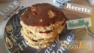 Recette de pancakes healthy [upl. by Petronella]