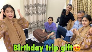 Finally fariha ko international trip gift kardiya birthday par😍  kon kon jaraha hamare sath😳 [upl. by Jo Ann]