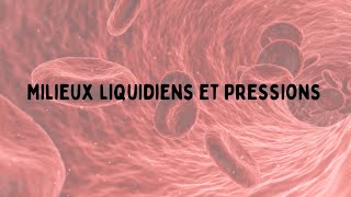 les compartiments liquidiens et les pressions oncotiquehydrostatique [upl. by Tavy]