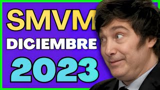 ✅ SMVM Diciembre 2023 para JUBILADOS ANSES Potenciar Trabajo Becas Progresar Desempleo Y AUH [upl. by Laura]