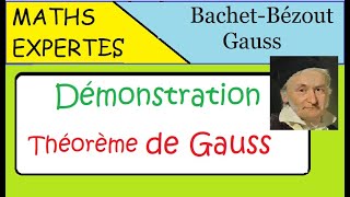 Arithmétique  Maths expertes  BachetBézout et Gauss  Le théorème de Gauss Démonstration [upl. by Roderica]