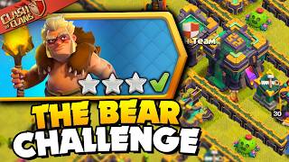 Easily 3 Star Dont Poke the Bear Challenge Clash of Clans [upl. by Oruasi]