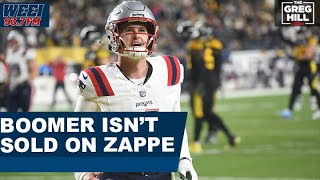 Boomer Esiason still needs to see more from Bailey Zappe [upl. by Ekle]