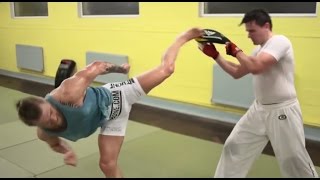 Conor McGregor amazing training leg kicks highlights [upl. by Gault749]