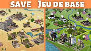 La MEILLEURE SAVE Jeu de base Les Sims 4 [upl. by Yramliw693]