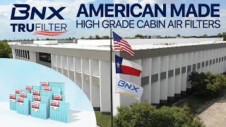 How It’s Made  Cabin Air Filters  BNX HEPA Cabin AC Filter Manufacturing Plant in USA [upl. by Drhcir]