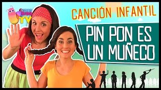 ♫♪ PIN PON ES UN MUÑECO ♫♪ canción completa con baile [upl. by Flyn]