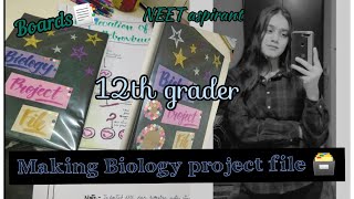 Biology project file AIDS 12th grader NEET aspirant 👩‍🔬 neetaspirant project boards biology [upl. by Ditmore]