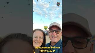 Albuquerque Balloon Festival 2024 familyfun albuquerqueballoonfestival rvlife travelingcogbill [upl. by Ettelracs]