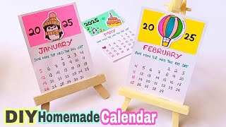 How to make Calendar at home  DIY Calendar 2025  Paper Calendar Ideas  Art and Craft with Paper [upl. by Melliw533]