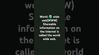 What is world wide web www [upl. by Karlens]