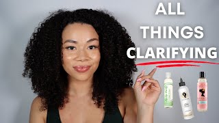 All Things Clarifying Natural Hair  My Top 5 Fav SulfateFree Clarifying Shampoos [upl. by Sallyanne]