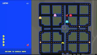 Google Maps PacMan [upl. by Abey]