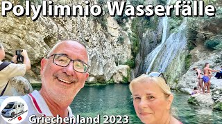 166 Polylimnio WasserfaÌˆlle die Sache mit dem Betonmischer Griechenland 2023 [upl. by Adniram142]