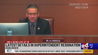 Exclusive Financial issues at center of Harlingen CISD superintendent resignation [upl. by Yttisahc36]