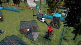 Campground Tower Construction 2 Hut amp Roof Timelapse Construction Simulator 4 Canada [upl. by Haral365]