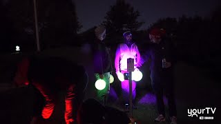 Glow In the Dark Disk Golf [upl. by Sol]