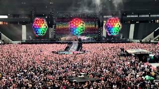 Coldplay Warsaw 18062017  Opening  A Head Full Of Dreams [upl. by Koenig]