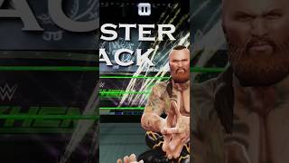 aleister black finisher Move In WWE Mayhem wwemayhem wwe shorts [upl. by Suiradel256]