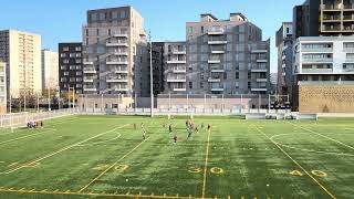 U10B FC Asnières vs Gennevilliers 1  1  1 ère mitemps [upl. by Penelopa]