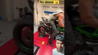 Fire silencers 🥵 dhorts reaction shortfeed [upl. by Kizzee]