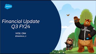 Salesforce CRM Q3 2023 Earnings Presentation [upl. by Dorice848]