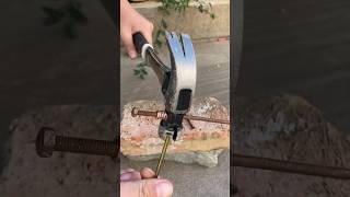 Hardware Tools Magnet Hammer shortsfeed [upl. by Nennerb392]