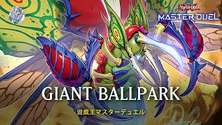 Giant Ballpark  Ultimate Great Insect  Ranked Gameplay YuGiOh Master Duel [upl. by Aynas]