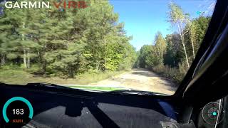 2017 Rally Classic Druskininkai ss1 Notkus onboard [upl. by Yrocaj]