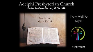 Adelphi Presbyterian Church  Sunday Service 1172024 [upl. by Yarased590]