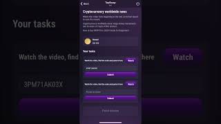 9 July Tapswap Code Today  Cryptocurrency worldwide news  1st Video Code [upl. by Salvatore244]