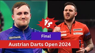 🎯LIVE Luke Littler vs Joe Cullen FINAL Austrian Darts Open 2024 Eurpean Tour Darts today score [upl. by Geno]