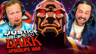 JUSTICE LEAGUE DARK APOKALIPS WAR 2020 MOVIE REACTION FIRST TIME WATCHING DC Animated DCAMU [upl. by Baggs638]