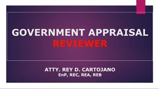 Government Assessment amp Appraisal Reviewer realestatereviews realestatebroker boardexam [upl. by Eleazar494]