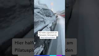 Unfälle Schaufeln und viel Solidarität Die Schweiz versinkt im Schnee 20min news winter [upl. by Hartman473]