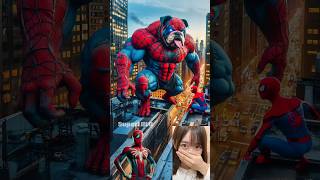 Superheroes Chasing By Wild Boar 🐗😱💥 Avengers vs DC  Marvel Characters shorts marvel spiderman [upl. by Ibed]