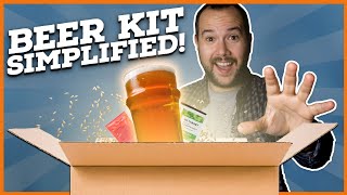 The EASIEST Home Brewing BEER KIT Instructions [upl. by Yerggoeg]