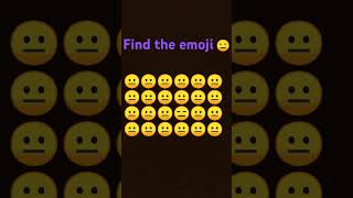 Find the emoji odd man out [upl. by Fredela]