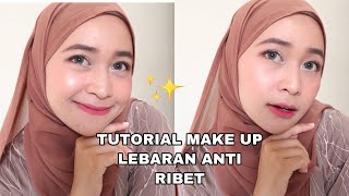 MAKE UP LEBARAN GLOWING ANTI RIBET  80 PRODUK LOKALDRUGSTORE [upl. by Landy737]