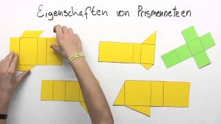 Netze von Prismen  Mathematik  Geometrie [upl. by Gerardo233]