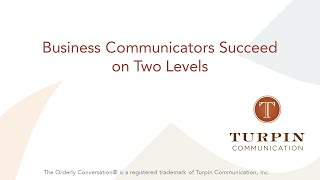 Business Communicators Succeeds on Two Levels [upl. by Alick]