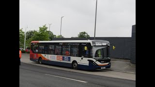 Stagecoach Hull 26263 YW19VTL on 10A to Hull Interchange 20200112 Part 1 [upl. by Nerreg]