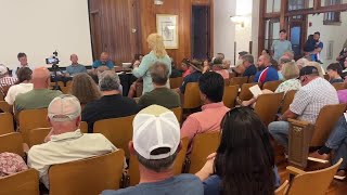 Residents voice concerns at Fellsmere Water Control District meeting [upl. by Arbuckle]