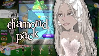 buying the new diamond pack  level 3638 🤯  moviestarplanet  sydney msp [upl. by Dich]