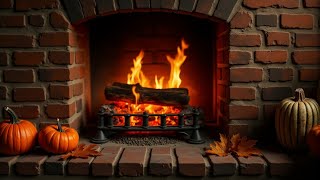 🔥 Cabin Fireplace Ambience Cozy Fireplace amp Relaxing Fire Sounds [upl. by Llezniuq]