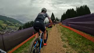 XCO World Cup Les Gets 2024  GoPro Lap [upl. by Nyrroc]